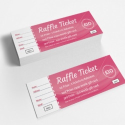 Raffle Ticket Printing