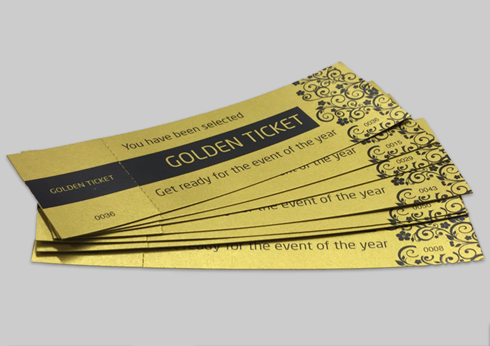 Golden Ticket Printing